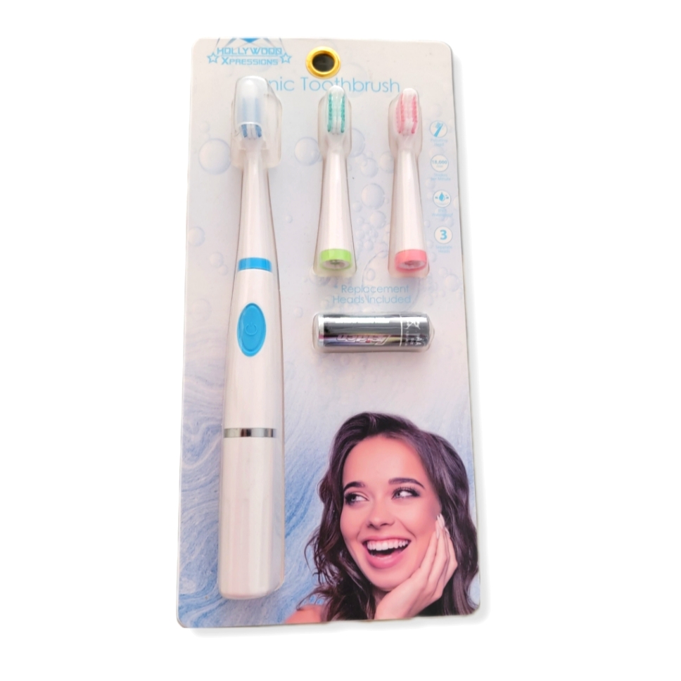 Sonic Rechargeable Electric Toothbrush - For Adult Kids With 3 Modes, "N